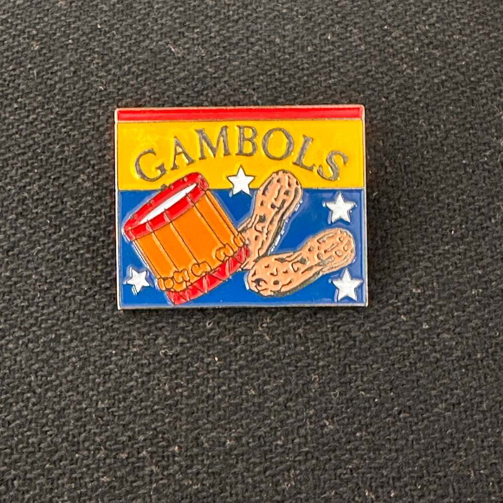 Gambols Souvenir Lapel Hat Pin Chowning's Tavern Colonial Williamsburg